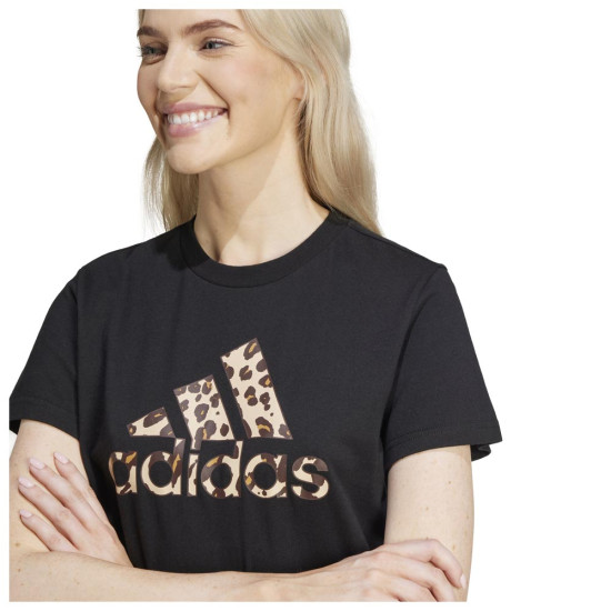 Adidas Γυναικεία κοντομάνικη μπλούζα W Animal Print Graphic Tee Adidas Γυναικεία κοντομάνικη μπλούζα W Animal Print Graphic Tee